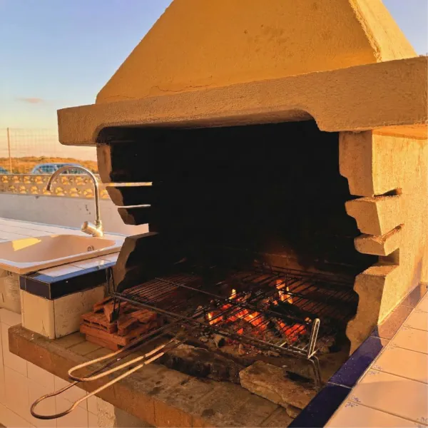 Terraza con jacuzzi