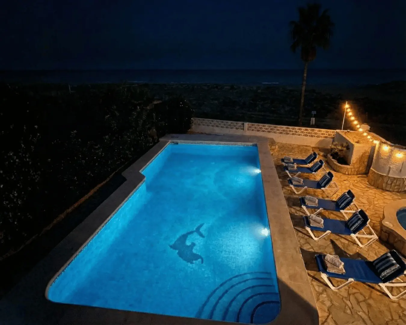 Villa en Denia primera línea de playa